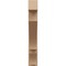 Ekena Millwork 8-in W x 48-in D x 48-in H Balboa Block Rough Cedar Woodgrain TimberThane Outlooker, Primed Tan OUTUR080X48X48BOA44RCPR - alternate 2